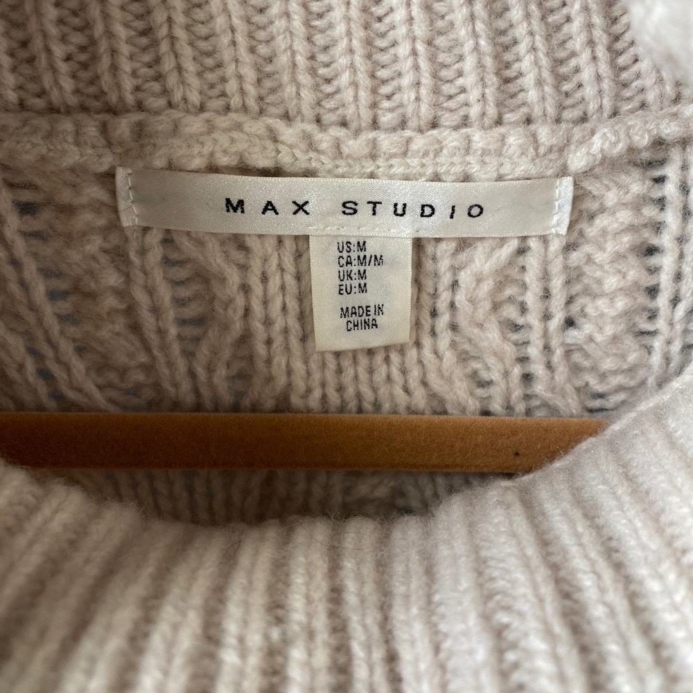Max Studio Poncho - Picture 3 of 4
